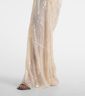 Lilies Robe mit Pailletten | Rick Owens