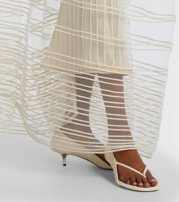 Leather thong sandals | Jacquemus