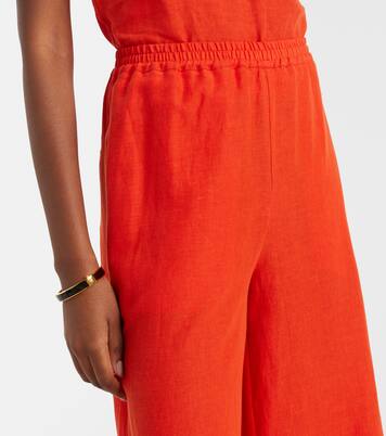 Select亚麻阔腿裤 | Eres