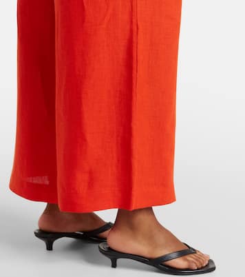 Select亚麻阔腿裤 | Eres