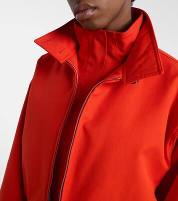 Layered cotton bomber jacket | Alaïa