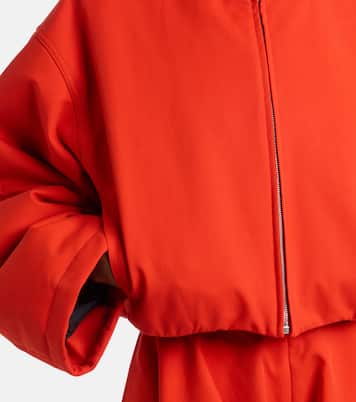 Layered cotton bomber jacket | Alaïa