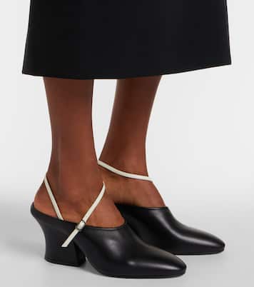Leather mules | Jil Sander