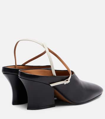 Leather mules | Jil Sander