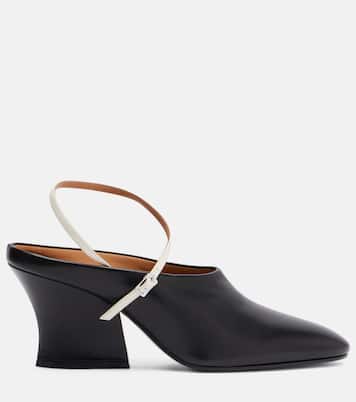 Leather mules | Jil Sander