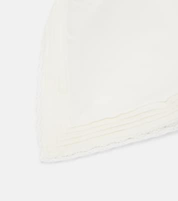 Foulard Emilia in cotone con pizzo | Faithfull