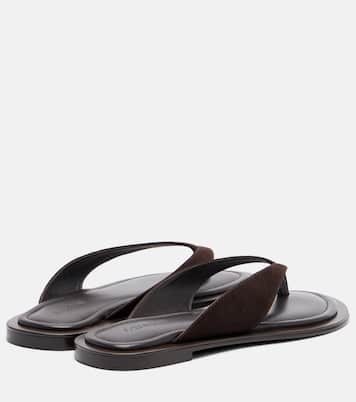 Viola suede thong sandals | A.Emery