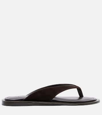 Viola suede thong sandals | A.Emery