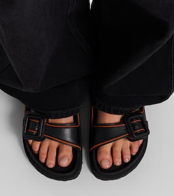 Pantoletten Arizona aus Leder  | Birkenstock 1774
