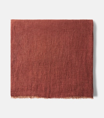Linen crêpe throw | Maison de Vacances