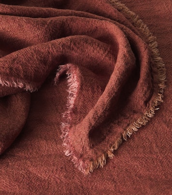 Linen crêpe throw | Maison de Vacances