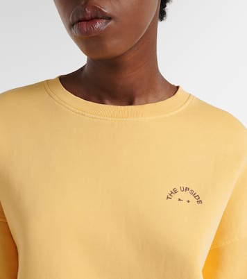 Paradise Coolum cotton jersey sweatshirt | The Upside