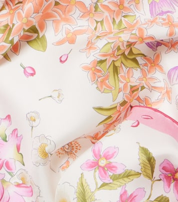 Pañuelo de seda floral | Ferragamo