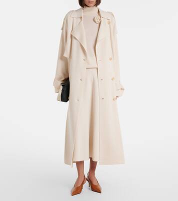 Trenchcoat aus Wolle und Kaschmir | Jardin des Orangers