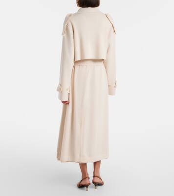 Trenchcoat aus Wolle und Kaschmir | Jardin des Orangers