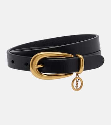 Cassandre leather belt | Saint Laurent