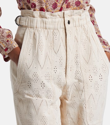Kylea broderie anglaise straight jeans | Marant Etoile