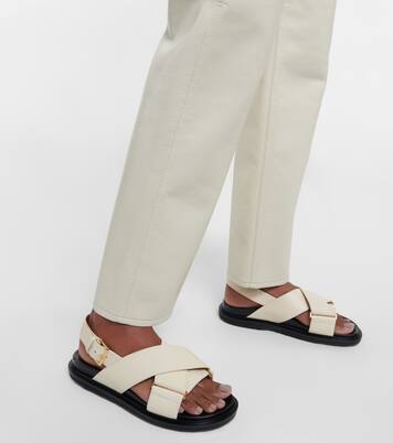 Fussbett leather sandals | Marni