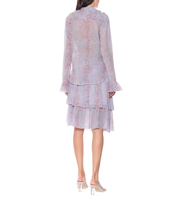 Midirock aus Baumwolle und Seide | See By Chloé