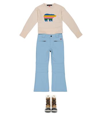 Bear intarsia wool sweater | Perfect Moment Kids