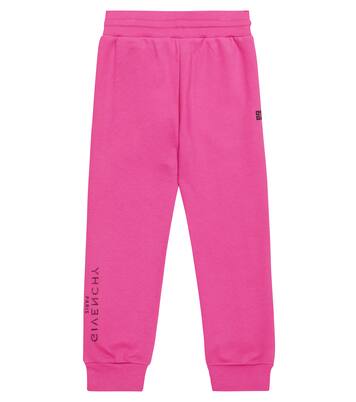 Logo cotton-blend sweatpants | Givenchy Kids