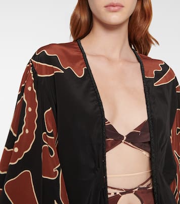 Kaftan Evening Rituals aus Seide | Johanna Ortiz