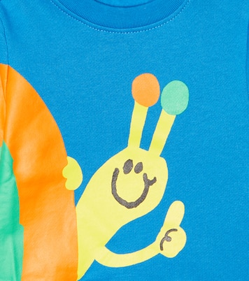 Baby printed cotton sweatshirt | Stella McCartney Kids