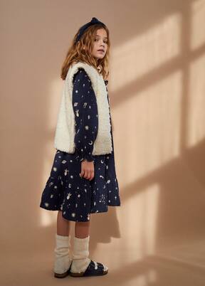Robe Paola imprimée en coton | The New Society