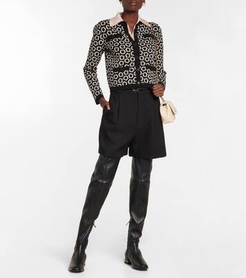 Leather over-the-knee boots | Tory Burch