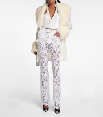 Bustier-Top aus Spitze | Alessandra Rich