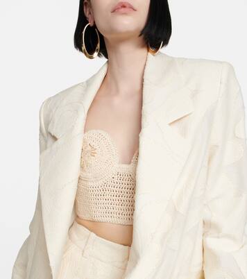 Blazer Caen aus einem Baumwollgemisch | The Mannei