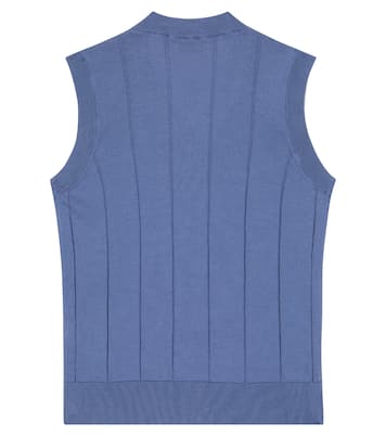 Pull sans manches en coton | Brunello Cucinelli Kids