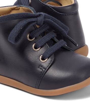 Baby Stand-Up leather booties | Pom d'Api