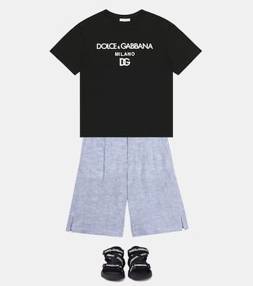T-shirt en coton à logo | Dolce&Gabbana Kids