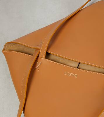 Puzzle Fold Medium leather tote bag | Loewe