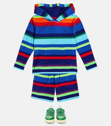 Shorts in misto cotone a righe | Polo Ralph Lauren Kids