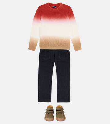 Gradient virgin wool sweater | Il Gufo