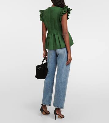 Luise cotton poplin top | Ulla Johnson