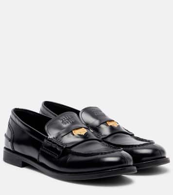 Leather loafers | Miu Miu
