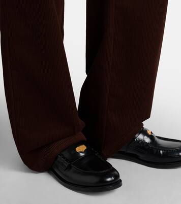 Leather loafers | Miu Miu