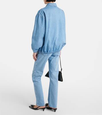 Logo denim jacket | Prada