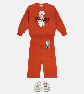 Big Bear printed cotton sweatshirt  | The Animals Observatory