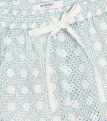 Bedruckte weite Hose Montauk | Marysia Bumby