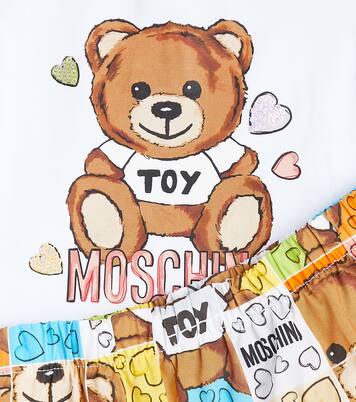 Bébé – Ensemble t-shirt et jupe en coton | Moschino Kids