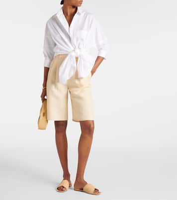 Pantoletten Ineni aus Raffiabast | Clergerie