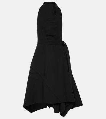 Robe portefeuille Yoko en coton mélangé | Proenza Schouler