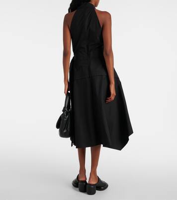 Robe portefeuille Yoko en coton mélangé | Proenza Schouler