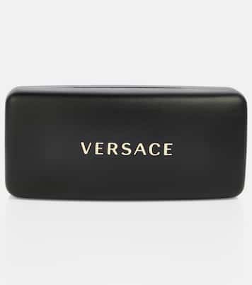 Greca embellished oversized sunglasses | Versace