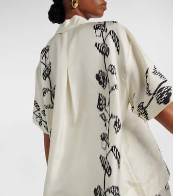 Hemd Montauk aus Seiden-Twill | Asceno