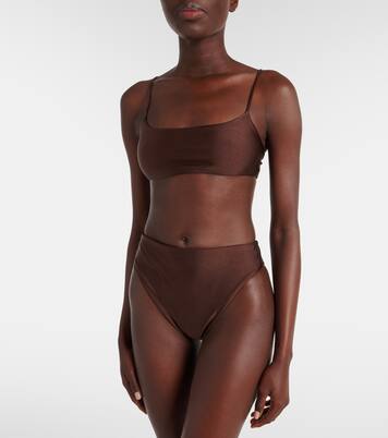 Culotte de bikini Incline à taille haute | Jade Swim